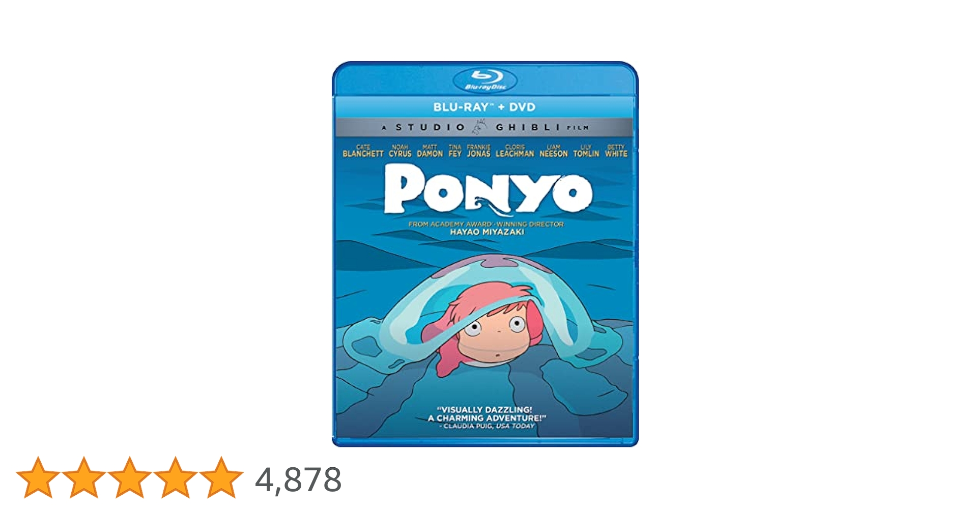 Amazon.co.jp: Ponyo [Blu-ray] : Cate Blanchett, Liam Neeson: DVD